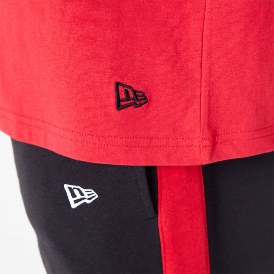 New Era Ανδρική κοντομάνικη μπλούζα Chicago Bulls NBA Colour Block Oversized T-Shirt